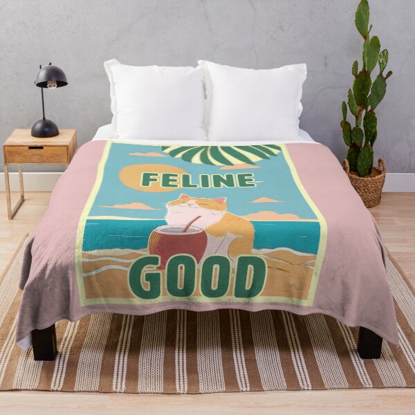 Item preview, FELINE GOOD, COOL POSTER HAPPY CAT designed and sold by La Loca.