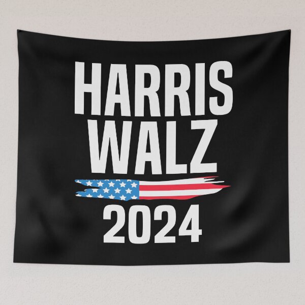Item preview, Copy of Harris Walz 2024 Kamala Harris Tim Walz Election Campaign designed and sold by HalloweenGift.