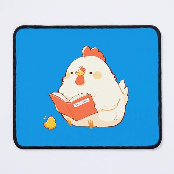 Item preview, Cute Bookish Chicken designed and sold by RetroPrints.