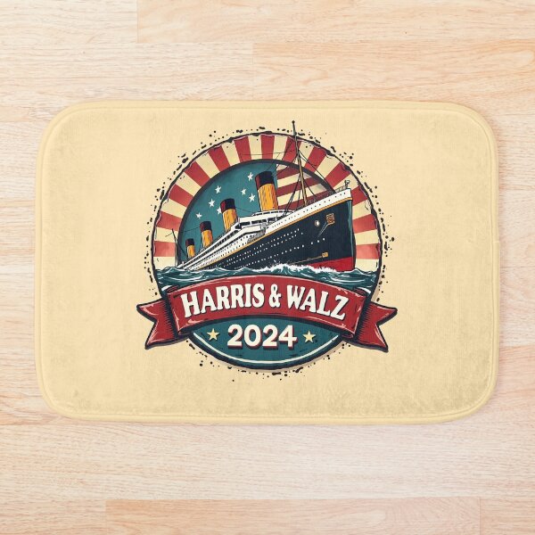Item preview, La campaña insumergible: Harris & Walz 2024 designed and sold by Moodific.