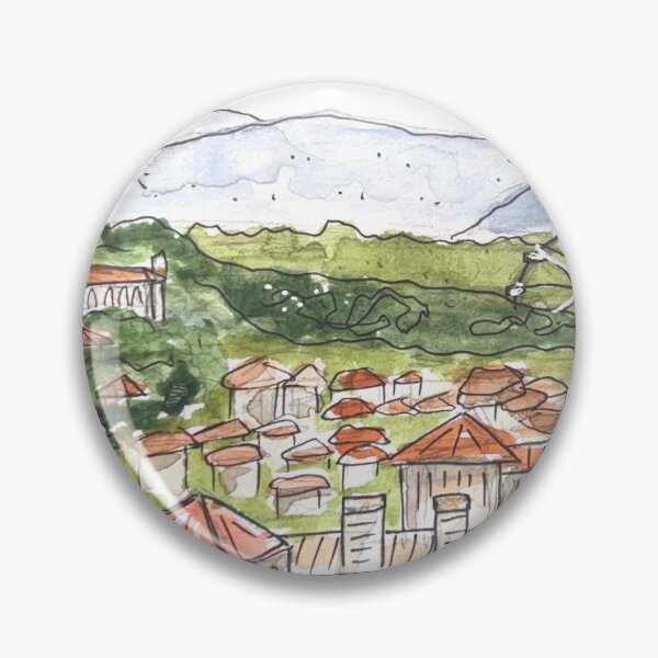Item preview, Firenze (Florence) Watercolor Illustration  designed and sold by kriti130.