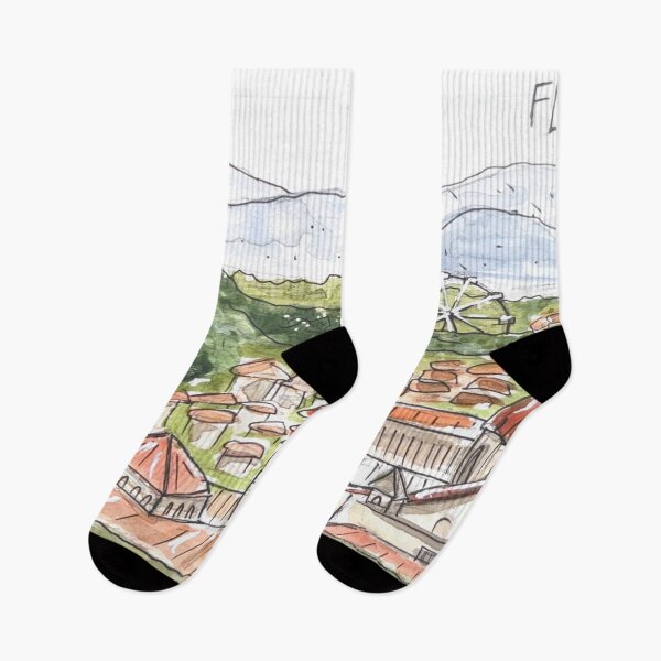 Item preview, Firenze (Florence) Watercolor Illustration  designed and sold by kriti130.