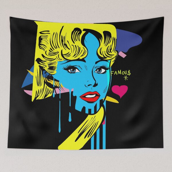 Item preview, Contemporary Pop Art. Blonde Woman  designed and sold by DonVivaldo.