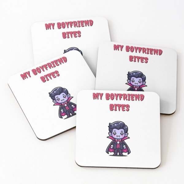 Item preview, My Friend Bites Vampire Lord Halloween Kawaii Mascot Design designed and sold by Bouldershop.