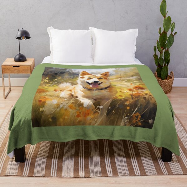 Item preview, Canaan Dog in Summer designed and sold by Samuelsboro.