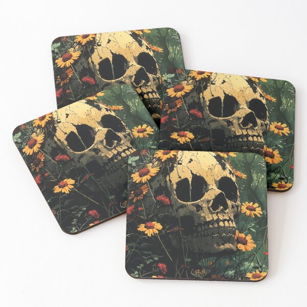 Item preview, Floral Eye Sockets designed and sold by Retro Type.