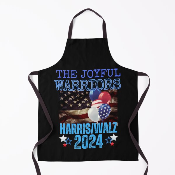 Item preview, The Joyful Warriors Harris/Walz 2024 Save Democracy Political Design designed and sold by EarthArtDesigns.