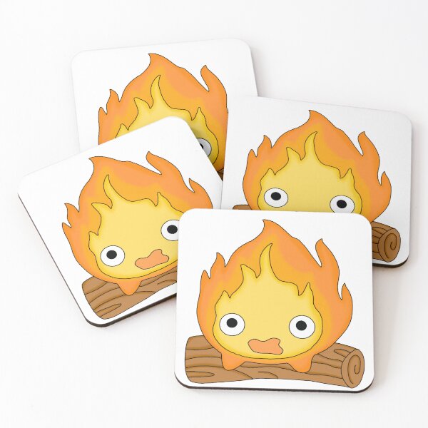 Item preview, Calcifer (Howl’s Moving Castle) designed and sold by teddiedesignsz.