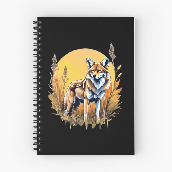 Item preview, watercolor prairie coyote designed and sold by EuropeanPrints.