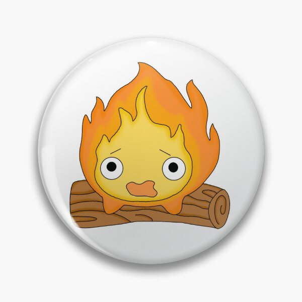 Item preview, Calcifer (Howl’s Moving Castle) designed and sold by teddiedesignsz.