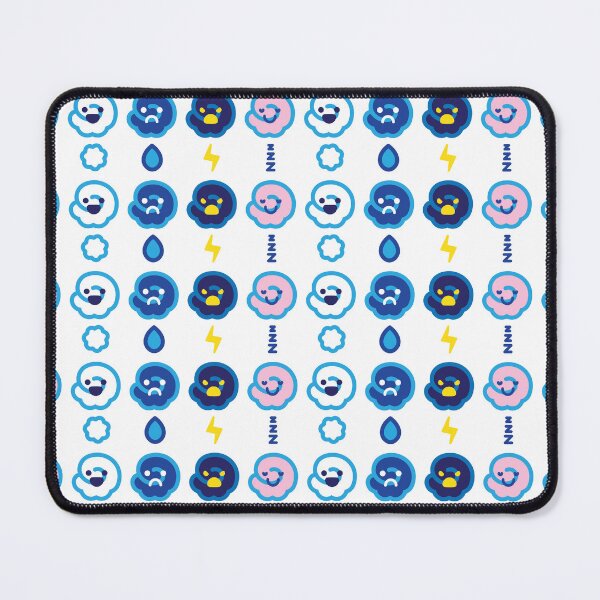 Item preview, Cute Weather Icon Collection: Sunny Smiles & Raindrop Bliss designed and sold by Carsondood.