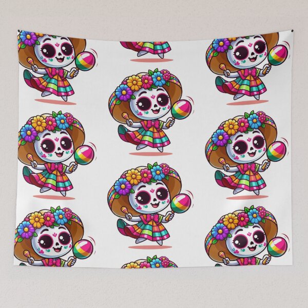 Item preview, Animated Mexican Catrina designed and sold by Market-Desings.