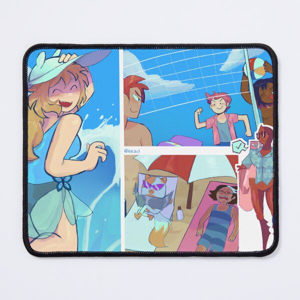 Item preview, fionna and cake beach episode designed and sold by 6kai3.