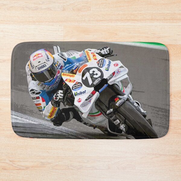 Item preview, Alex Marquez racing in the 2024 British Grand Prix abstract designed and sold by Rodissimus1984.