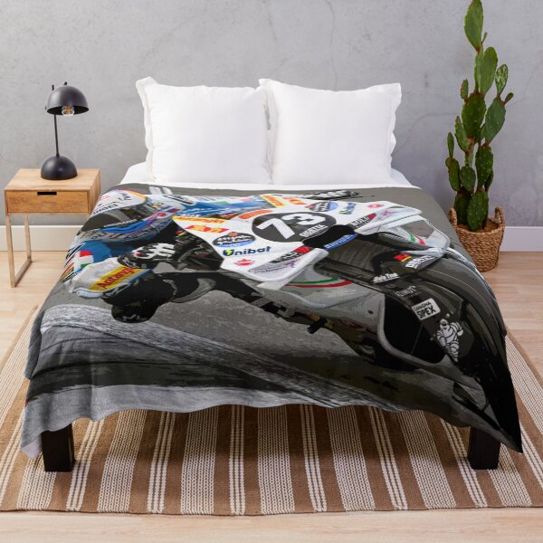 Item preview, Alex Marquez racing in the 2024 British Grand Prix abstract designed and sold by Rodissimus1984.