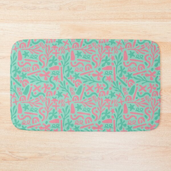 Artikelvorschau, Modernes Mosaikdesign in Grün und Rosa entworfen und verkauft von FrenchTouch77.