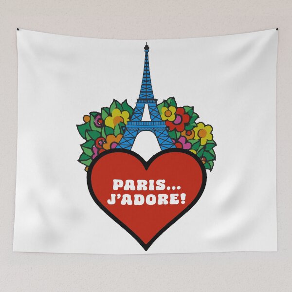 Item preview, J'Adore Paris Decal designed and sold by Decal Mania.
