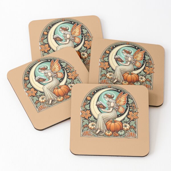 Item preview, Autumn Reading Fairy  designed and sold by FrictionMaxxing.