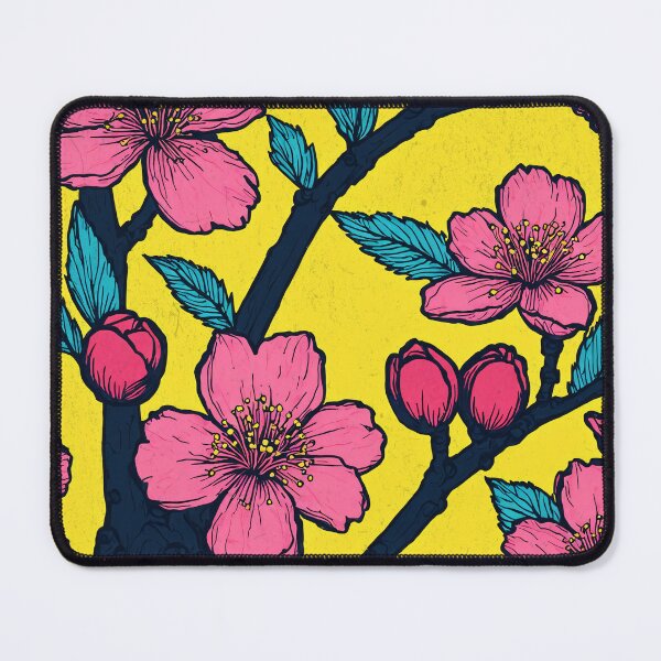 Item preview, Cherry Blossoms - Spring Wind, Autumn Moon - Yojijukugo designed and sold by Rokoyo Prints.