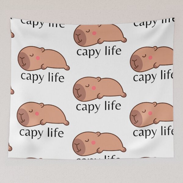 Item preview, Capybara Life Capybara Lover designed and sold by CCKimShop.