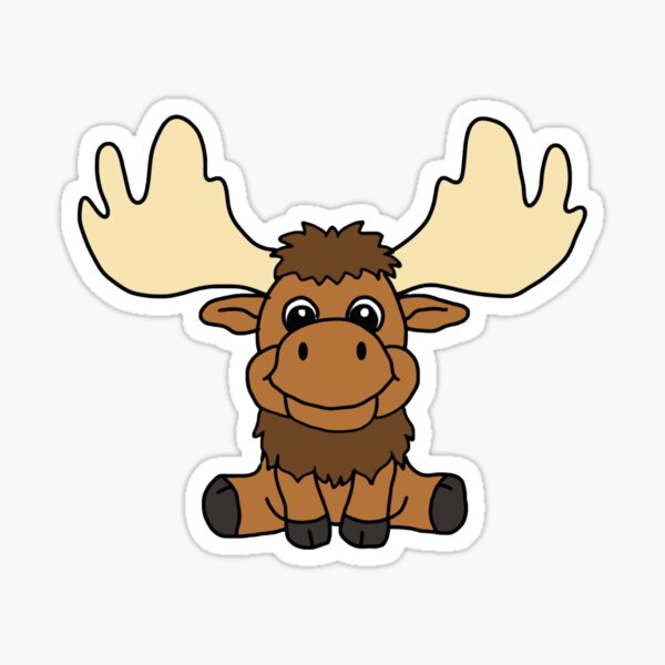 Item preview, moose designed and sold by ripple-media.