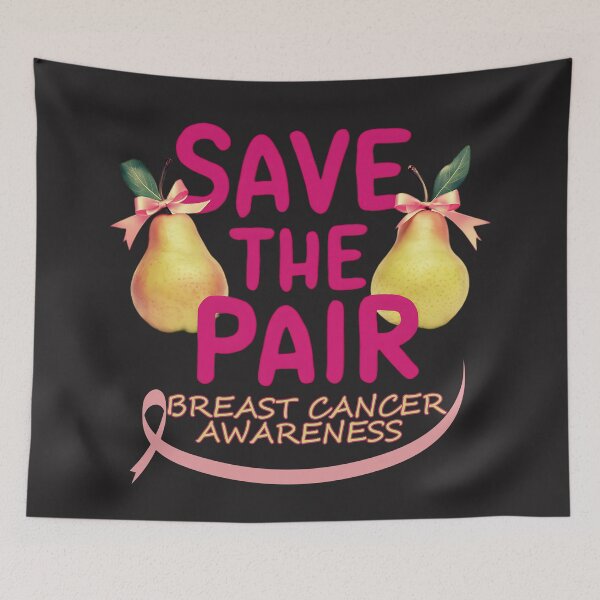Item preview, Save The Pair: Breast Cancer Awareness designed and sold by elynne9.
