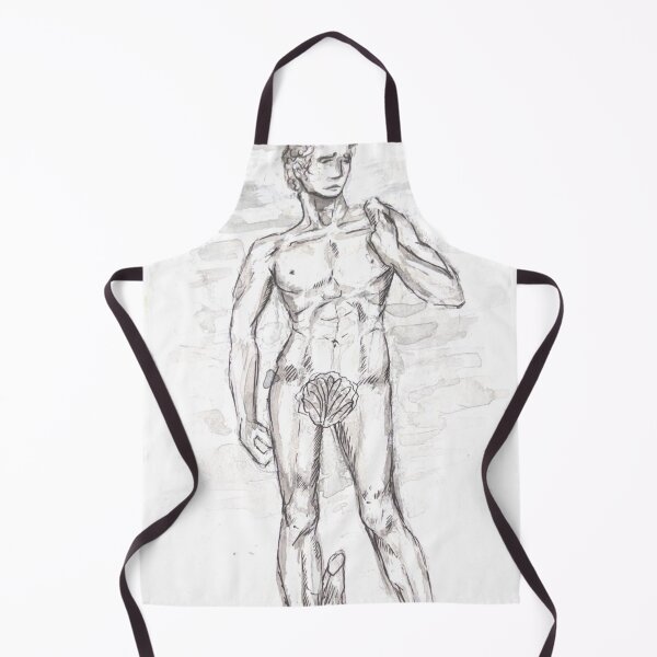 Item preview, Statue of David Watercolor Illustration designed and sold by kriti130.