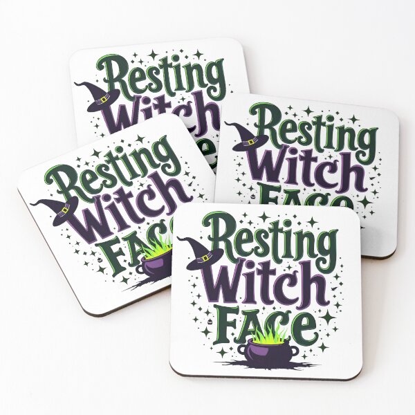 Item preview, Halloween Spell, Resting Witch Face  designed and sold by  Artistry in Motion by MADsrecreation.