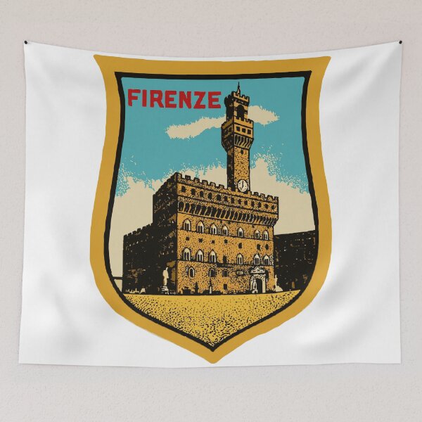 Item preview, Palazzo Vecchio Florence designed and sold by Decal Mania.