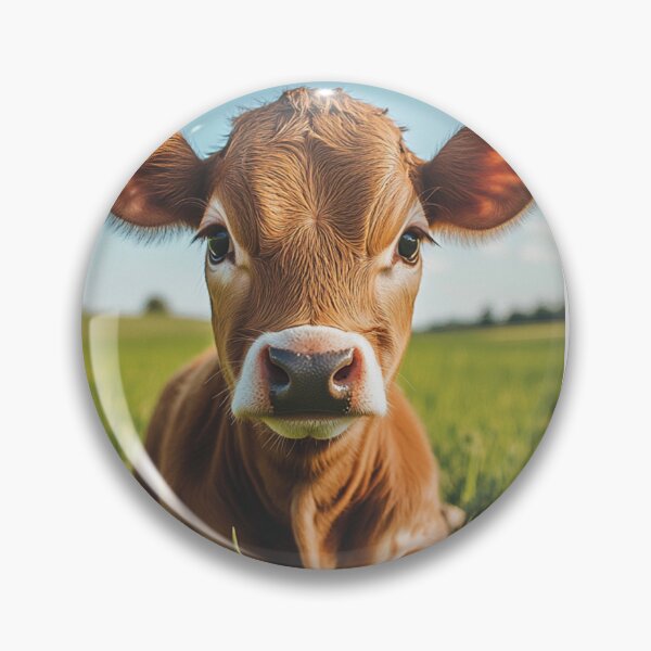 Item preview, Cute Jersey Cow - Baby Cow designed and sold by bimbleDIY.