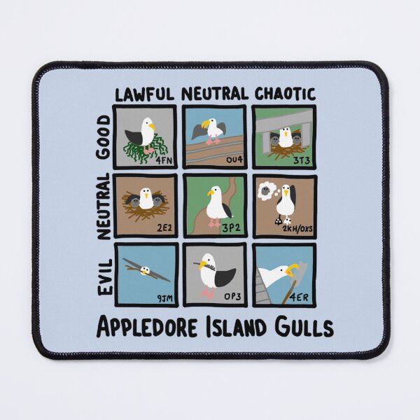 Item preview, Old version of Appledore Island Gulls designed and sold by pancakegiraffes.