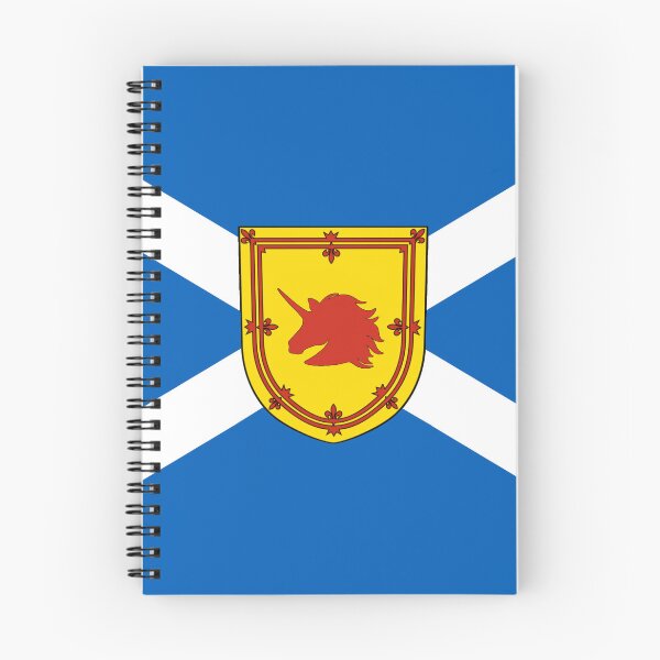 Item preview, Scottish Saltire Flag with Unicorn Head Shield (bratach shalainn na h-Alba le sgiath cheann aon-adharcach) designed and sold by JonathanR1994.