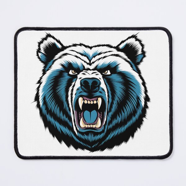 Item preview, Mighty Bear Logo designed and sold by PolygonPinnacle.