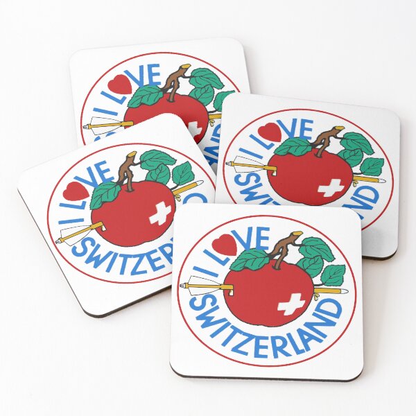 Item preview, I Love Switzerland Decal designed and sold by Decal Mania.