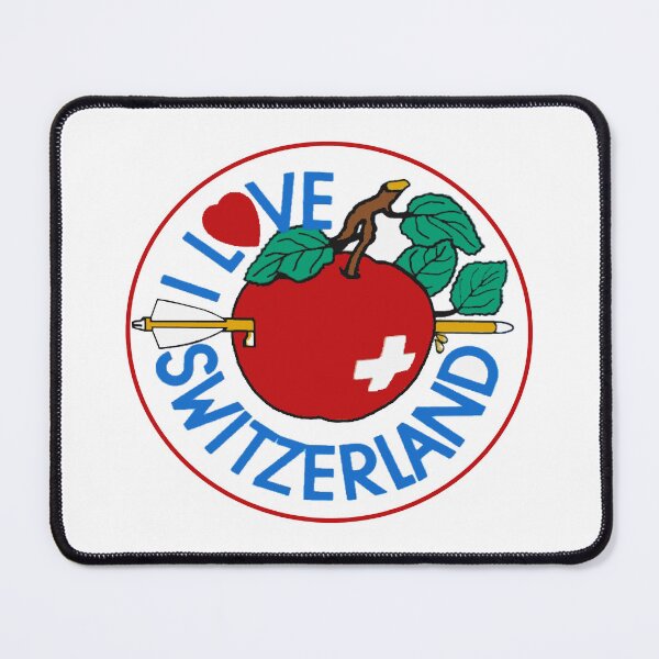 Item preview, I Love Switzerland Decal designed and sold by Decal Mania.
