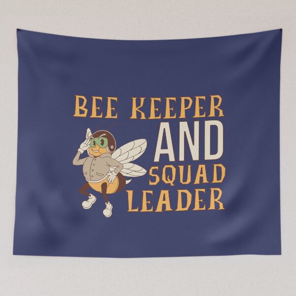 Item preview, Bee keeper and squad leader designed and sold by BritishDelights.