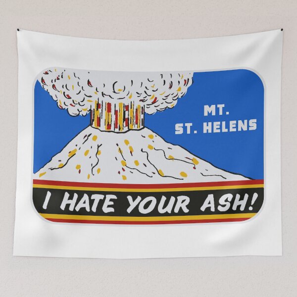Item preview, Mt. St. Helens Vintage Style Decal designed and sold by Decal Mania.