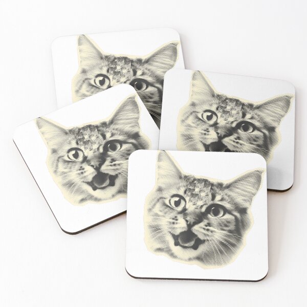 Item preview, Cool fenny cat stickers designed and sold by Winther-Art.