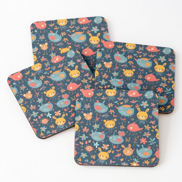 Item preview, Colorful Kids’ Animal Design designed and sold by KaviPatterns.