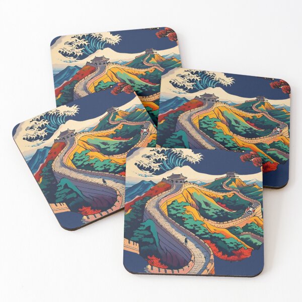 Item preview, Katsushika Hosukai The Great Wall of China designed and sold by Jese345.