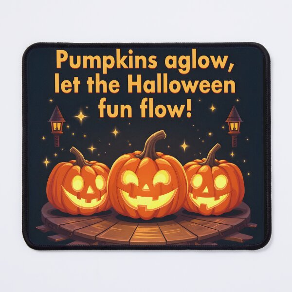 Item preview, Pumpkins Aglow: Halloween Fun Flow designed and sold by Artistry in Motion by MADsrecreation.