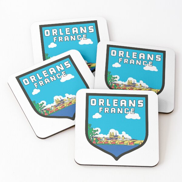 Item preview, Orleans France Vintage Style Decal designed and sold by Decal Mania.