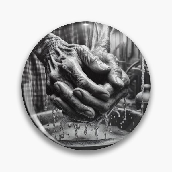 Item preview, Hands of Labor in Monochrome designed and sold by Peter-Pan-S.