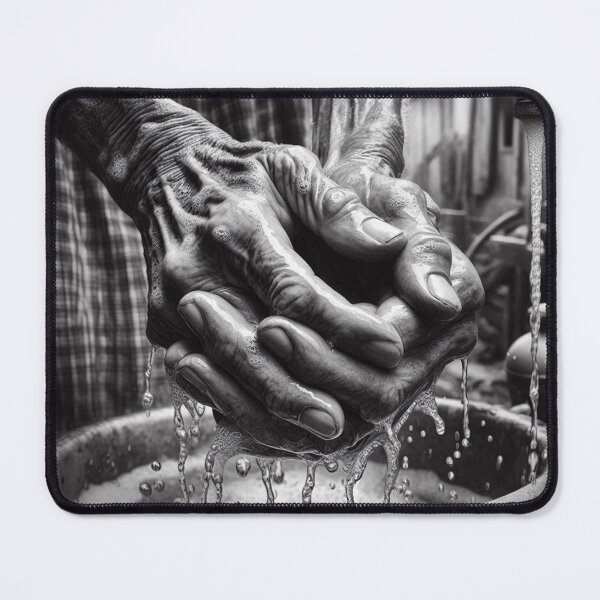 Item preview, Hands of Labor in Monochrome designed and sold by Peter-Pan-S.
