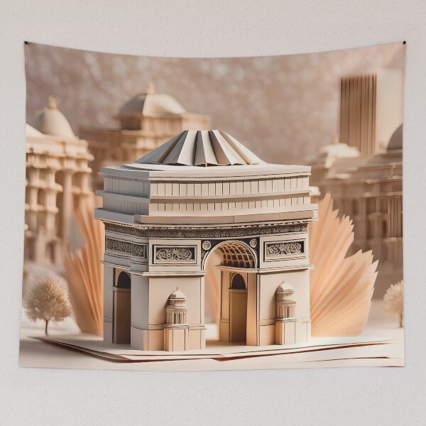 Item preview, Origami Art - Symbol of Victory: The Arc de Triomphe's Legacy designed and sold by ArtfulFolds.