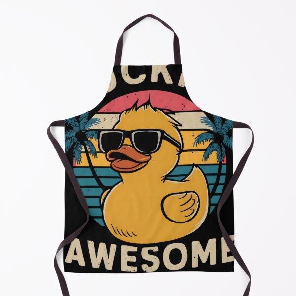 Item preview, Rubber Duck Duckin Awesome  Duck Wearing Sunglasses designed and sold by KitonicTees.