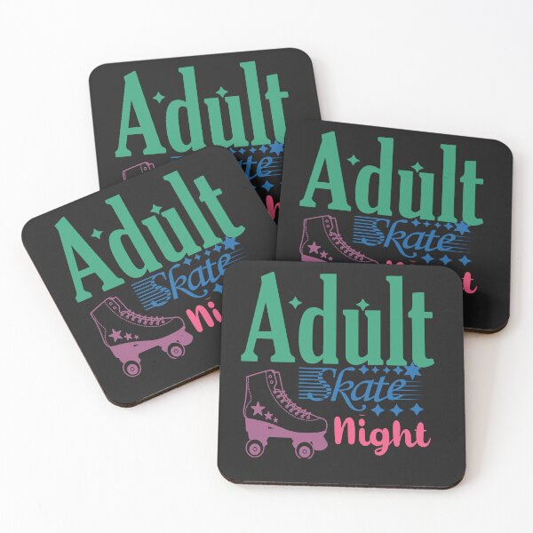 Item preview, Colorful Adult Skate Night Rollerskating Design designed and sold by AlienOccupation.