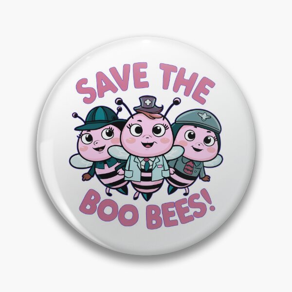 Item preview, Save The Boo Bees!: Breast Cancer Awareness designed and sold by elynne9.