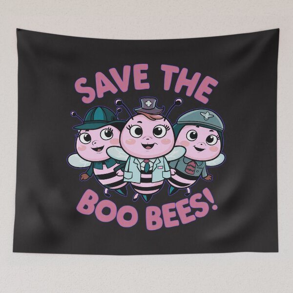 Item preview, Save The Boo Bees!: Breast Cancer Awareness designed and sold by elynne9.