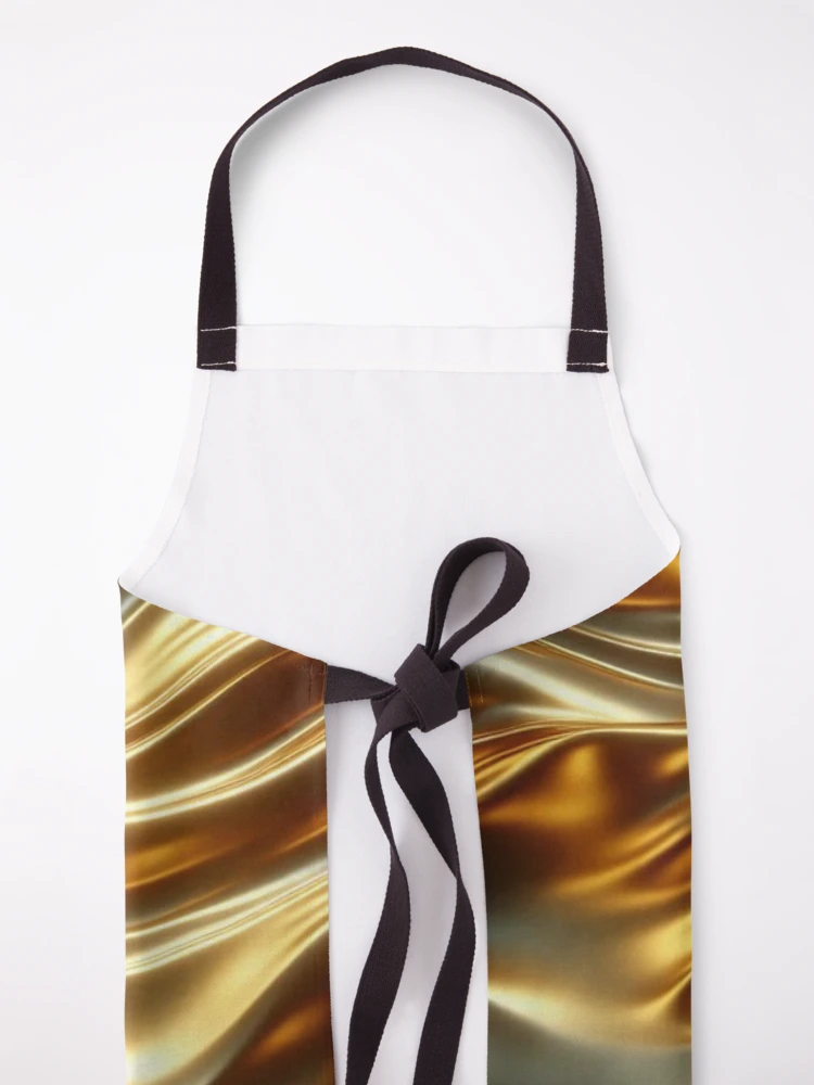 Thumbnail 5 of 6, Apron, Living Gold Texture designed and sold by Rui Fernandes.
